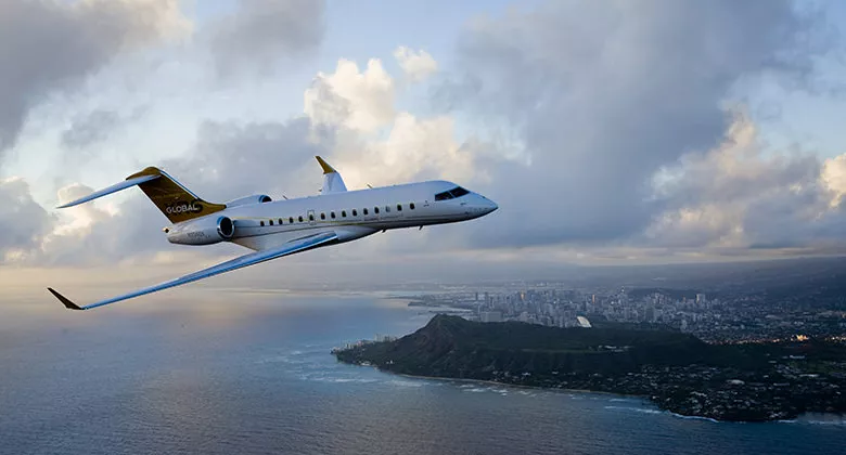 Bombardier Global XRS luxury business jet